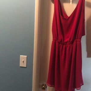Bcbg dark pink dress